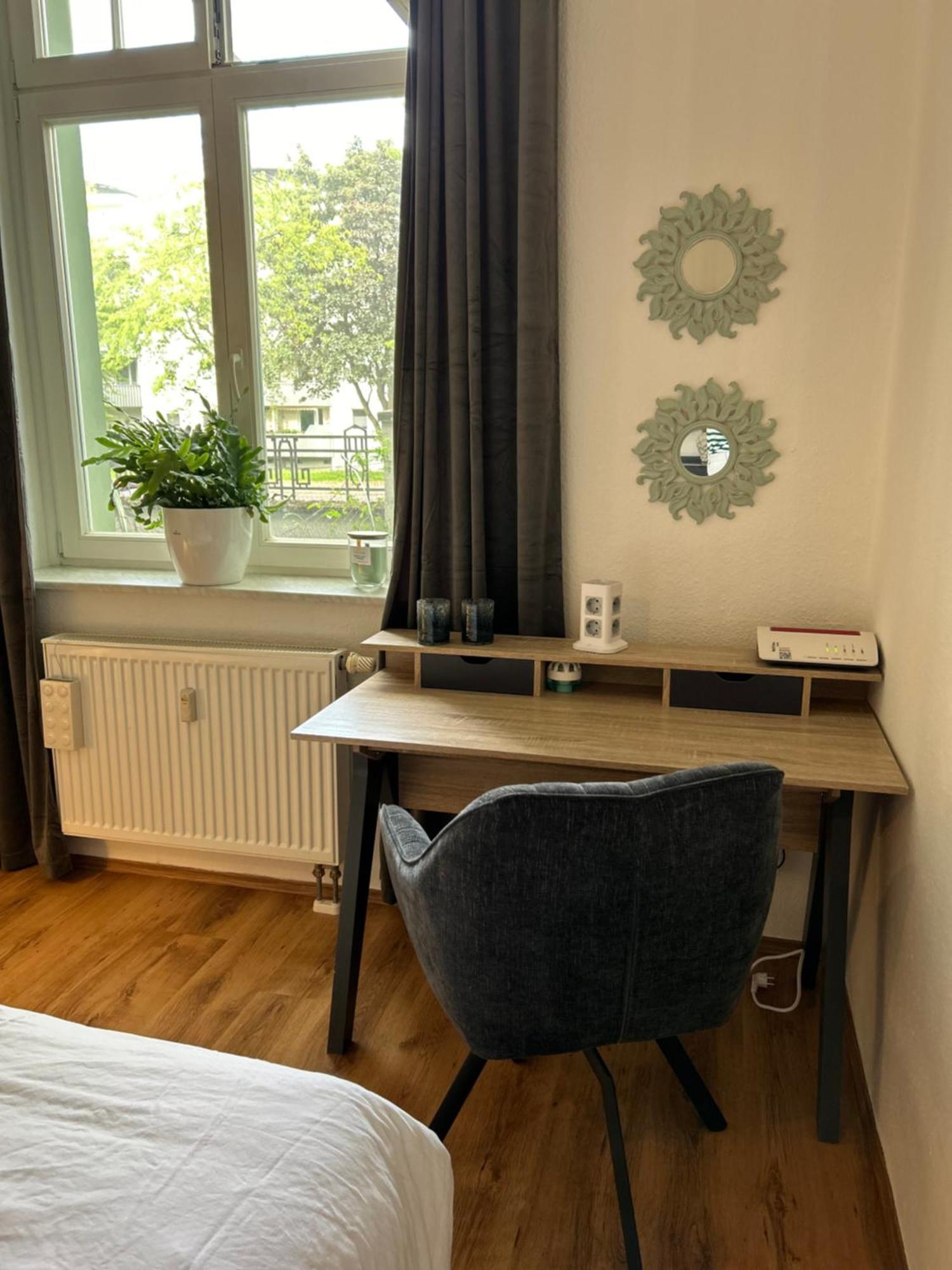 Mintara Komfort Apartment Mit Grill -Terrasse, Sky Und Parkplatz Magdeburg Eksteriør billede