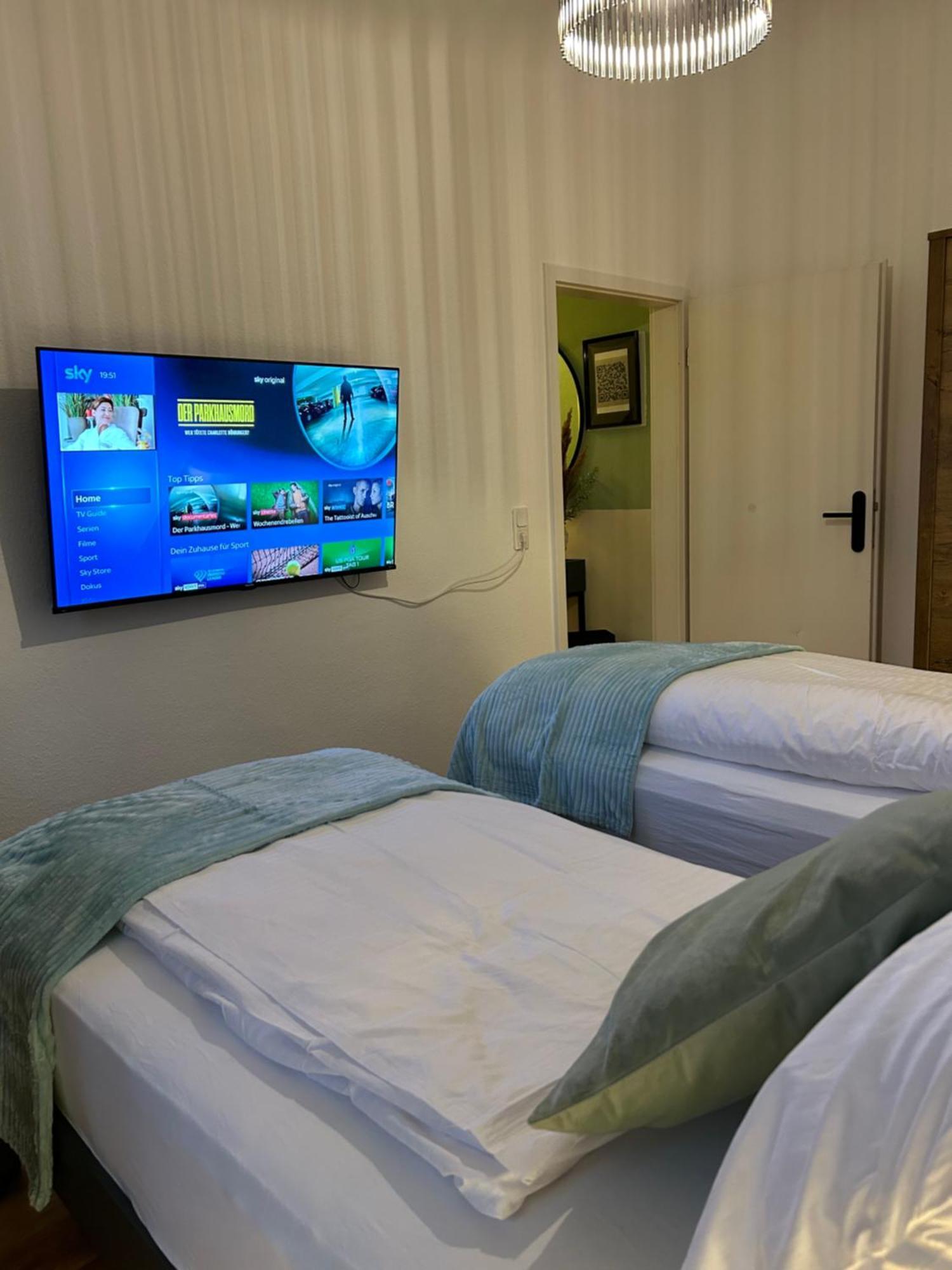 Mintara Komfort Apartment Mit Grill -Terrasse, Sky Und Parkplatz Magdeburg Værelse billede